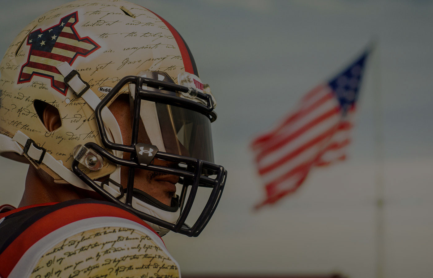 STAR SPANGLED: When Maryland took to Capital One Field at Byrd Stadium on Sept. 13, 2014 to take on West Virginia it did so in special uniforms inspired by the Battle of Baltimore at Fort McHenry, which took place from Sept. 12 to Sept. 15, 1814. Francis Scott Key used that battle as the basis for his poem 