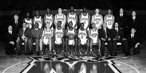 2002-03 Men's Baksetball Team Photo