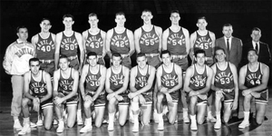1958-59 Men's Baksetball Team Photo