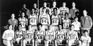 1972-73 Men's Baksetball Team Photo
