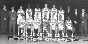 1996-97 Men's Baksetball Team Photo