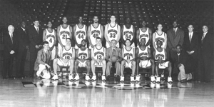 1997-98 Men's Baksetball Team Photo