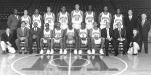 1997-98 Men's Baksetball Team Photo